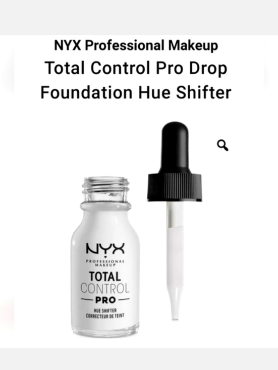 NYX Other - NYX Professional Makeup Total Control Pro Drop Foundation Hue Shifter Lightener